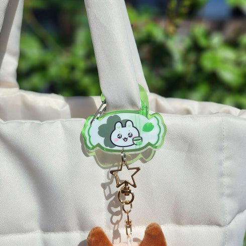 Rabbit Candy Matcha Carabiner
